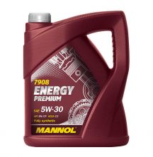MANNOL Energy Premium 5w-30 7908 5л синтетическое моторное масло