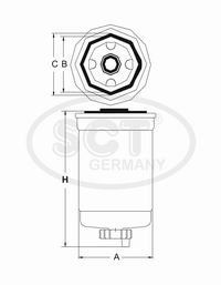 ST 6030 топливный фильтр