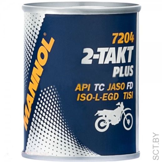 MANNOL 7204 2-Takt Plus 0.1л двухтактное полусинтетическое моторное масло