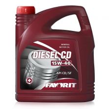 FAVORIT Diesel CD SAE 15W-40 API CD/SF 20л минеральное моторное масло