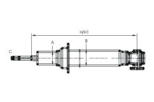 Z2091 BMW E34 задний