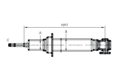 Z2091 BMW E34 задний