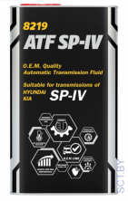 MANNOL 8219 ATF SP-IV 4л METAL синтетическое трансмиссионное масло