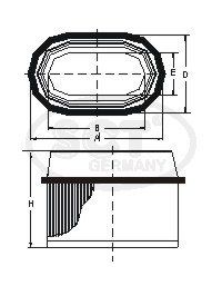 SB 213 воздушный фильтр