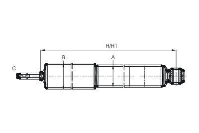 Z2976 Daewoo/Chevrolet,Isuzu,Nissan Задний