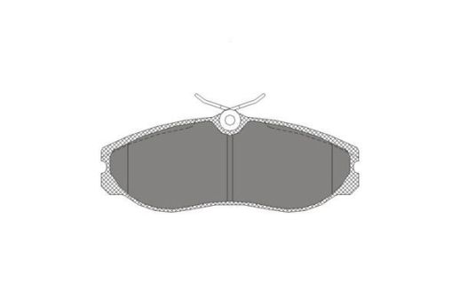 SP 257 PR тормозные колодки