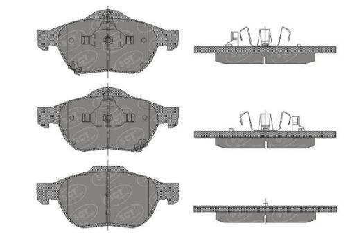 SP 446 PR тормозные колодки