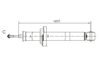 Z2160 LADA 2110/11/12 Задний