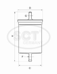 ST 314 АКЦИЯ топливный фильтр