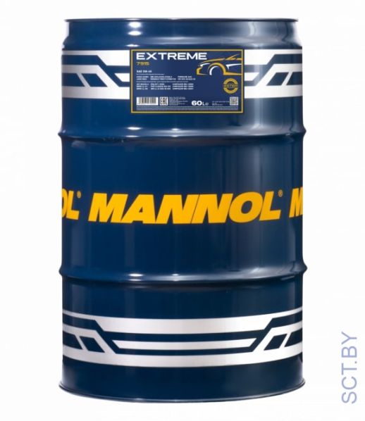 MANNOL Extreme 5w-40 7915 60л синтетическое моторное масло