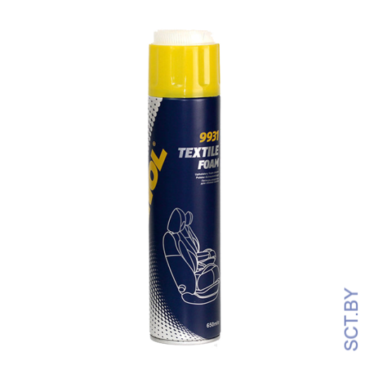 MANNOL 9931 Polster-Schaum Textile Foam 0,65л пенный очиститель текстиля