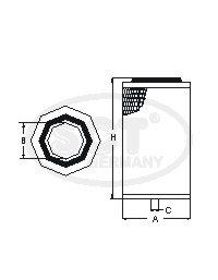 SB 964 воздушный фильтр