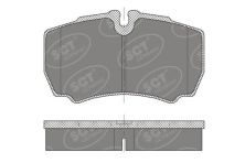 SP 452 PR тормозные колодки