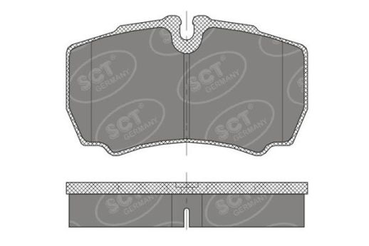 SP 452 PR тормозные колодки