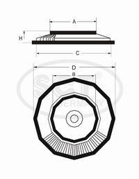 SB 264 воздушный фильтр
