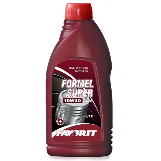 FAVORIT Formel Super 10W-40 API SG/CD 1л полусинтетическое моторное масло