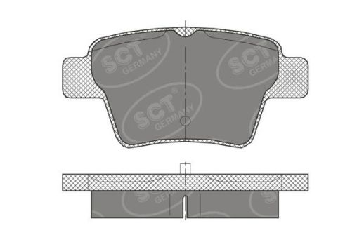 SP 456 PR тормозные колодки