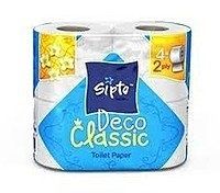 SIPTO DECO CLASSIC бумага туал.2 слоя (1*4рул)