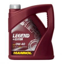 MANNOL Legend + Ester 0w-40 7901 4л синтетическое моторное масло