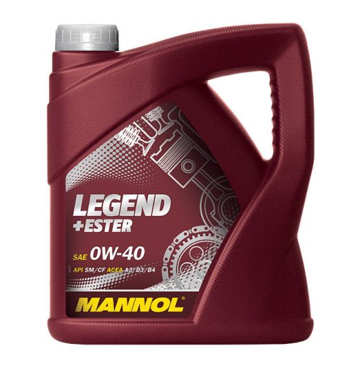 MANNOL Legend + Ester 0w-40 7901 4л синтетическое моторное масло