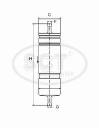 ST 321 УЦЕНКА -50% топливный фильтр