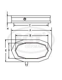 SB 268 воздушный фильтр