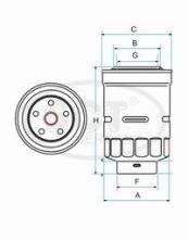 ST 322 топливный фильтр