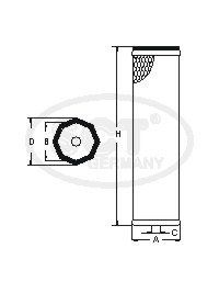 SB 2142 воздушный фильтр ск.-50%