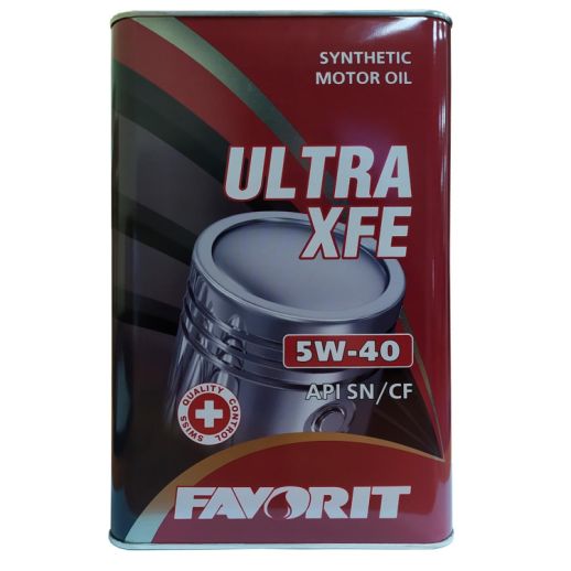 FAVORIT Ultra XFE SAE 5W-40 API SN/CF 4л синтетическое моторное масло