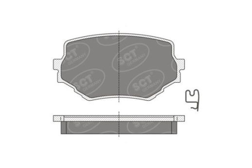 SP 346 PR тормозные колодки