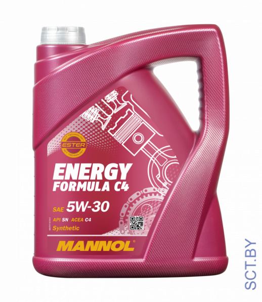 MANNOL Energy Formula C4 5W-30 7917 5л синтетическое моторное масло