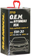 MANNOL for Korean Cars 5W-30 7713 4л METALL синтетическое моторное масло
