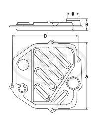SG 1062 фильтр для АКПП