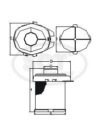 SB 090 воздушный фильтр