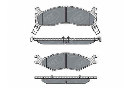 SP 267 тормозные колодки
