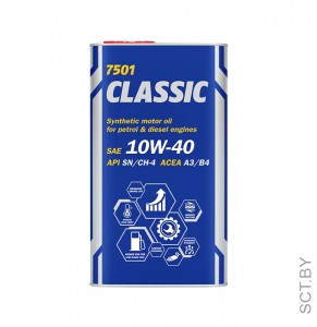 Classic 10W-40 SN/CF 4л METAL