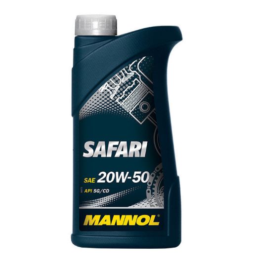 MANNOL Safari 20w-50 7404 5л минеральное моторное масло