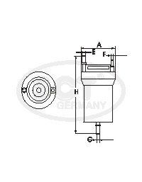 ST 326 топливный фильтр