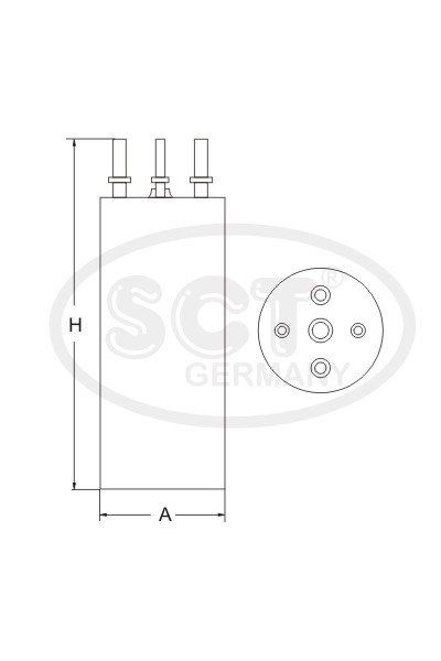 ST 6081 топливный фильтр