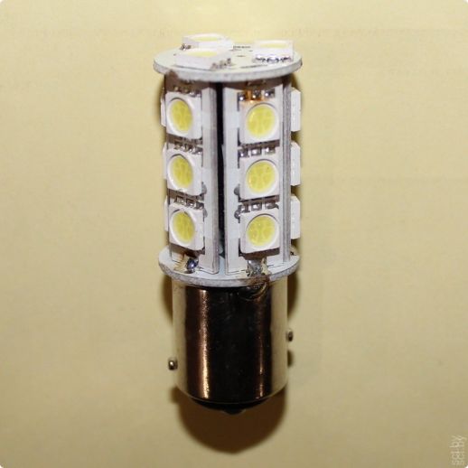 210124 LED 202297 PY21W 12V 18x5050 BAU15S Amber