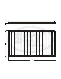SAK 115 фильтр салона