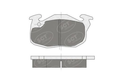 SP 107 PR тормозные колодки