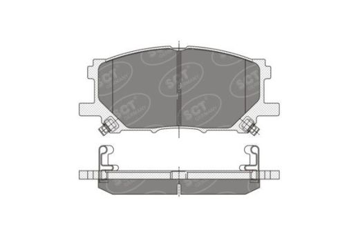 SP 348 PR тормозные колодки