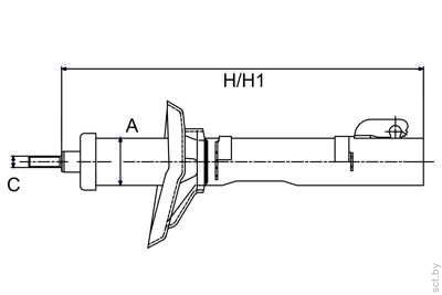 Z3210 G AUDI A3,VW GOLF,SKODA OCTAVIA передний