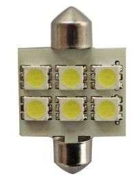 210148 LED C5W/10W 12V 6x5050 T11x31 / SV8,5