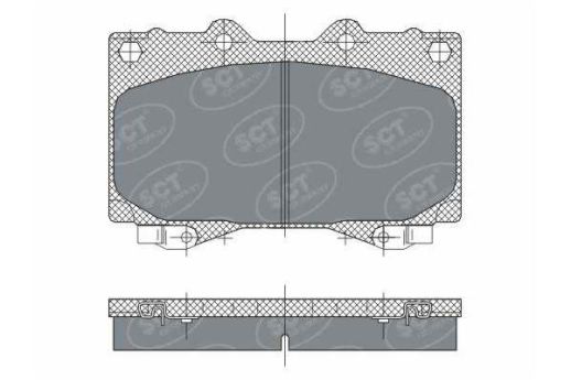 SP 270 PR тормозные колодки