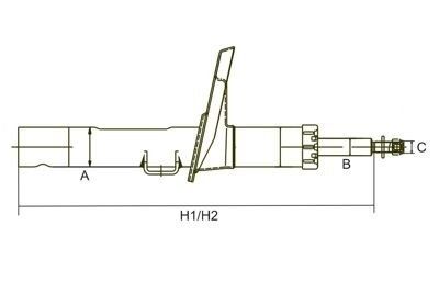 Z3606 G FORD GALAXY VW SHARAN передний