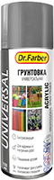 MAV грунтовка-аэрозоль Dr.Farber акриловая универсальная серая  520мл