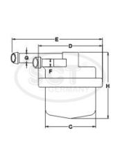 ST 334 топливный фильтр