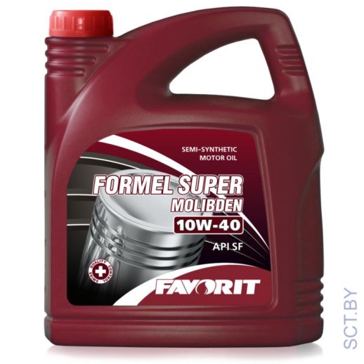 FAVORIT Formel Super 10W-40 API SG/CD 5л полусинтетическое моторное масло